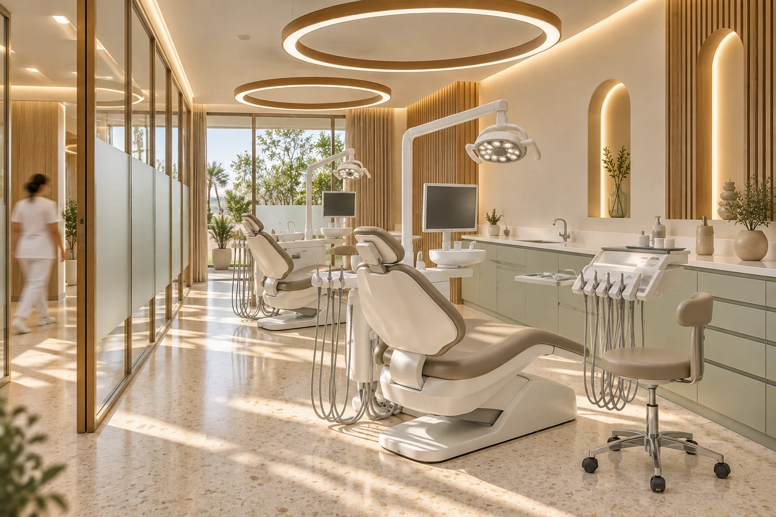 Centre Azur — Salle de soins collective