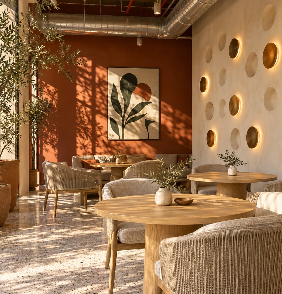 Cour des Oliviers — projet fictif