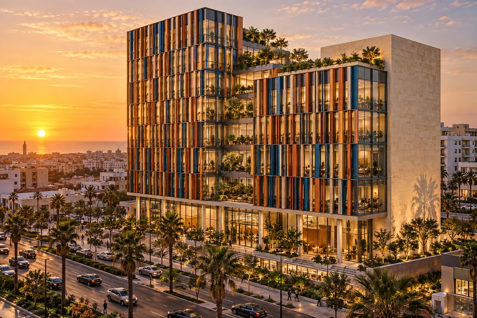 Tour Les Jardins — projet fictif
